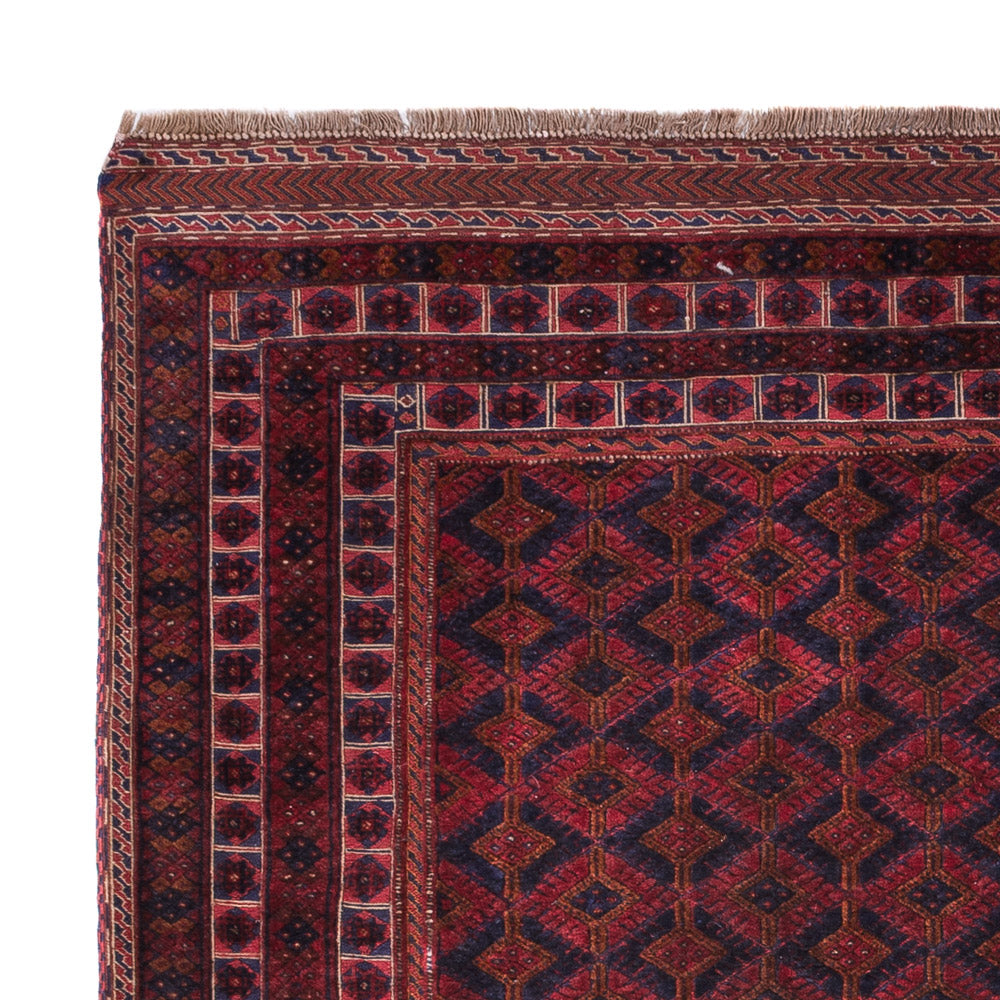Kelim Rug - Oriental - 190 x 152 cm - dark red