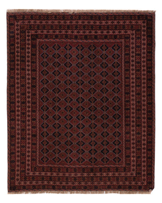 Kelim Rug - Oriental - 191 x 158 cm - dark red