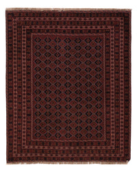 Kelim Rug - Oriental - 191 x 158 cm - dark red
