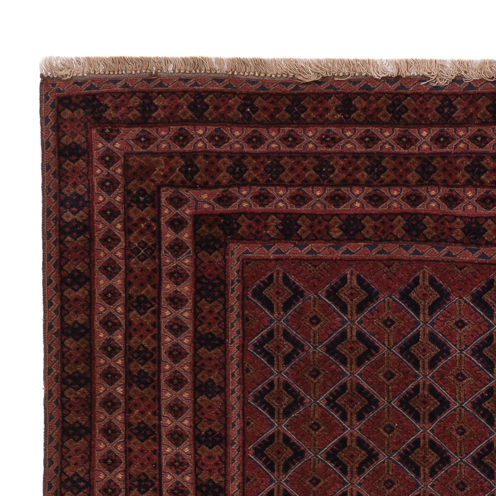 Kelim Rug - Oriental - 191 x 158 cm - dark red