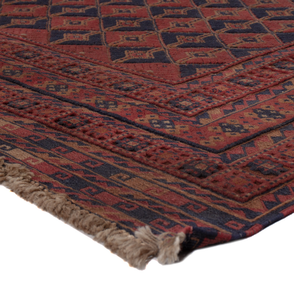 Kelim Rug - Oriental - 206 x 160 cm - dark red