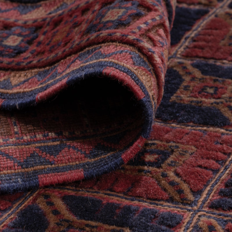 Kelim Rug - Oriental - 206 x 160 cm - dark red