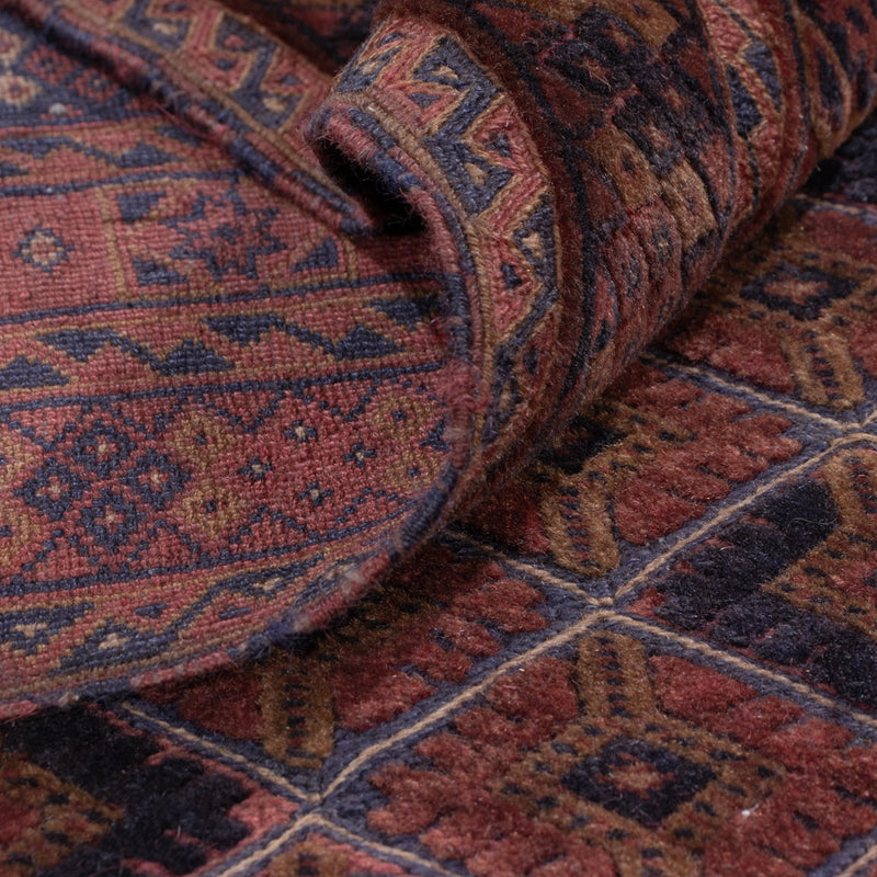 Kelim Rug - Oriental - 205 x 159 cm - dark red