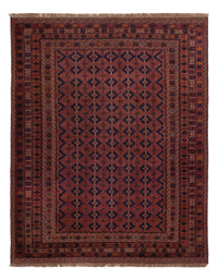 Kelim Rug - Oriental - 193 x 152 cm - dark red