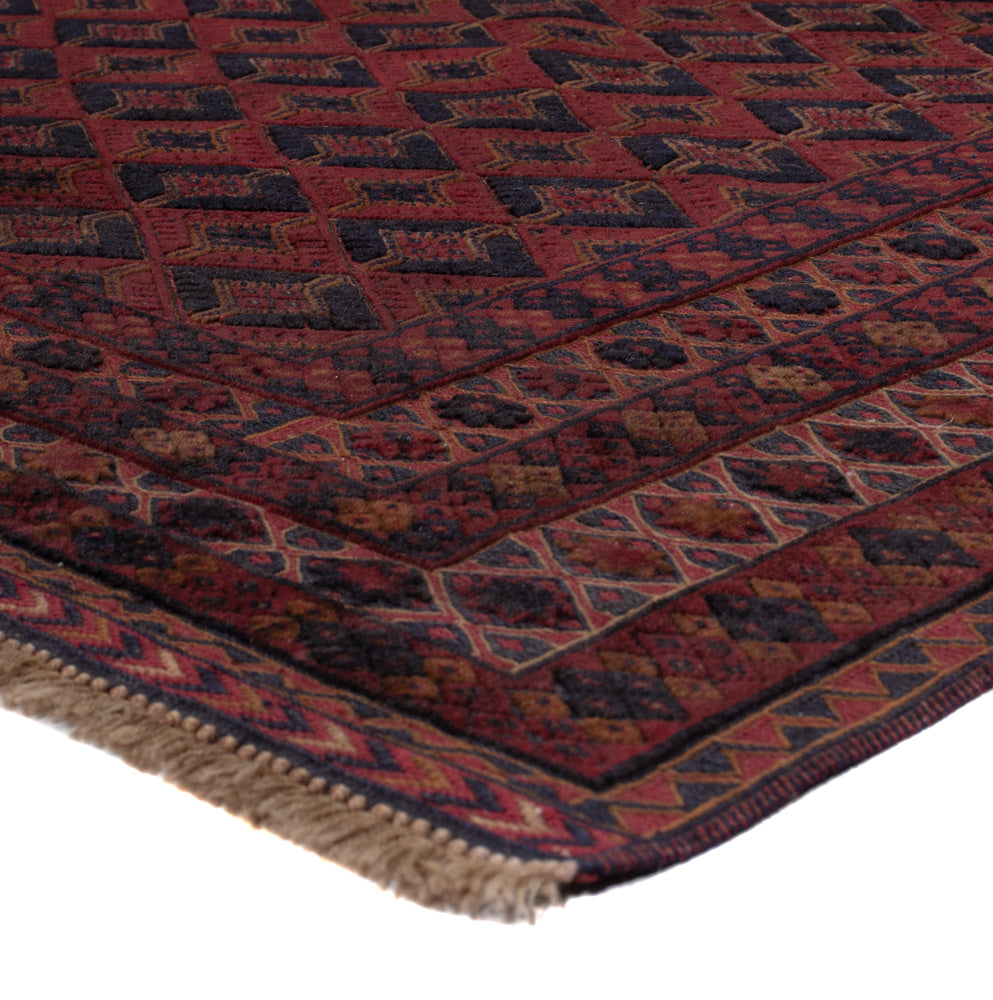Kelim Rug - Oriental - 194 x 155 cm - dark red
