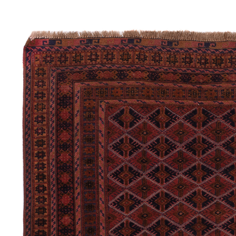 Kelim Rug - Oriental - 195 x 145 cm - dark red