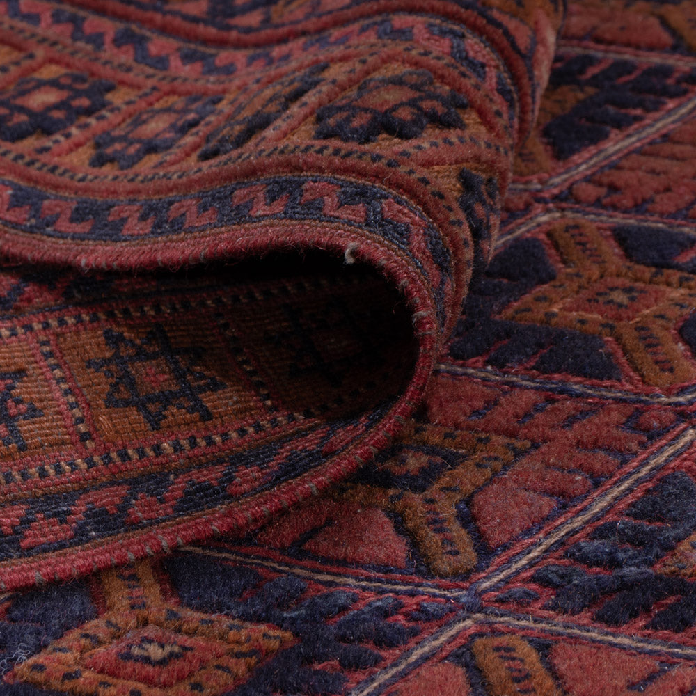 Kelim Rug - Oriental - 195 x 145 cm - dark red