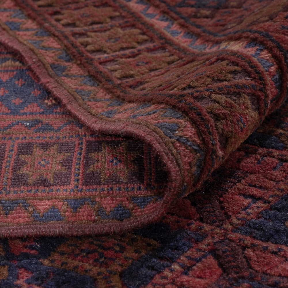 Kelim Rug - Oriental - 205 x 155 cm - dark red