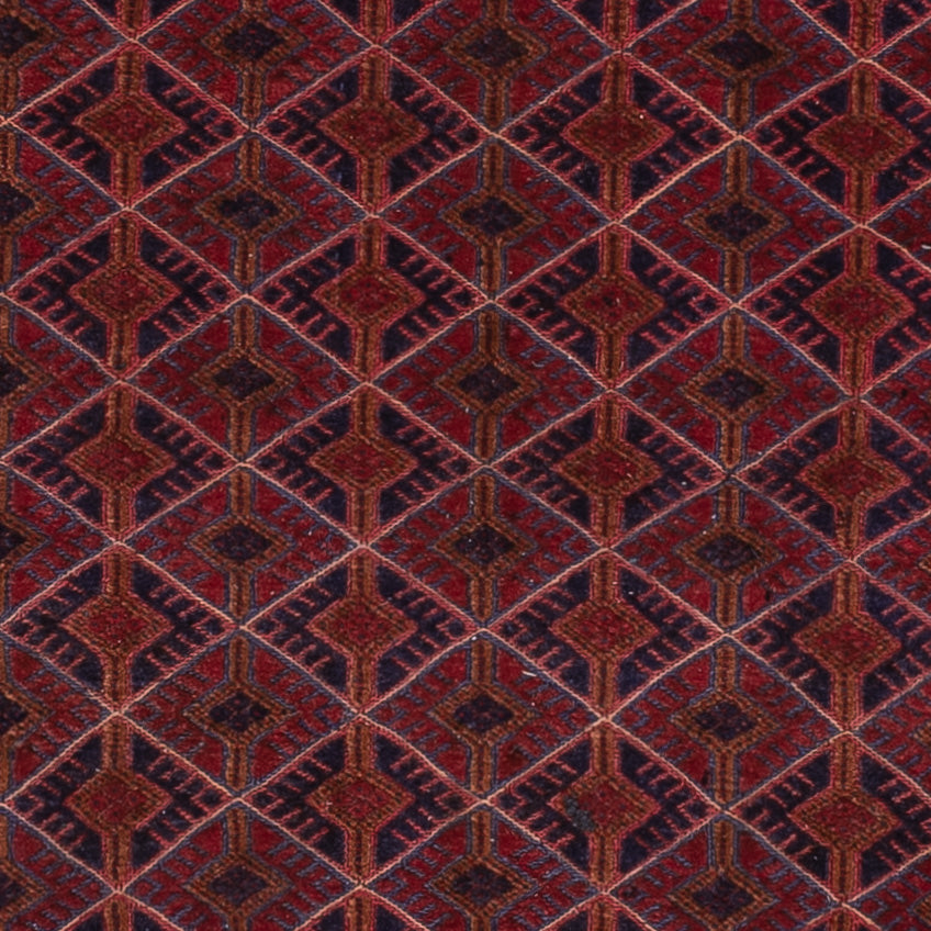 Kelim Rug - Oriental - 194 x 160 cm - dark red