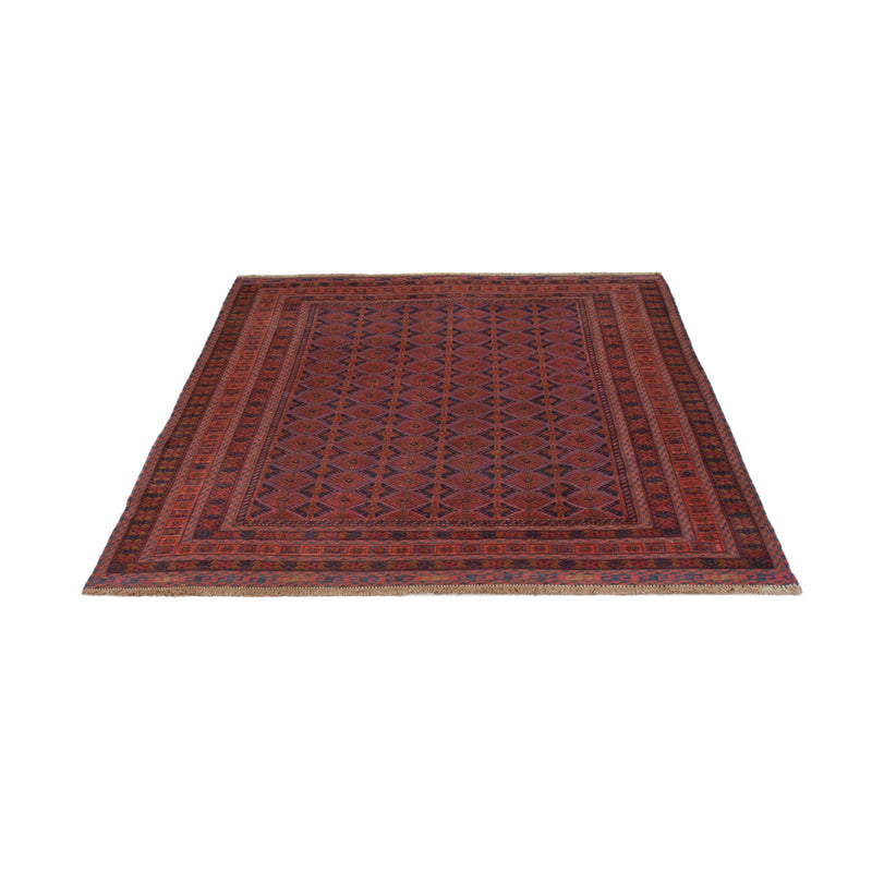 Kelim Rug - Oriental - 194 x 152 cm - dark red