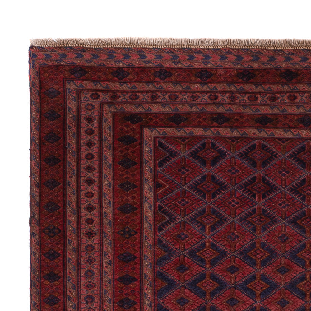Kelim Rug - Oriental - 200 x 156 cm - dark red