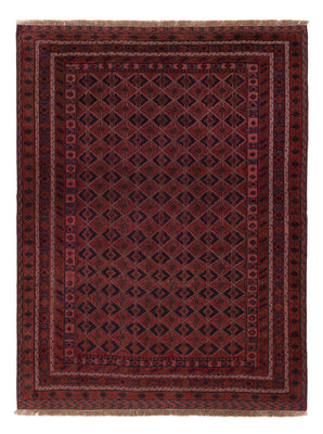 Kelim Rug - Oriental - 192 x 143 cm - dark red