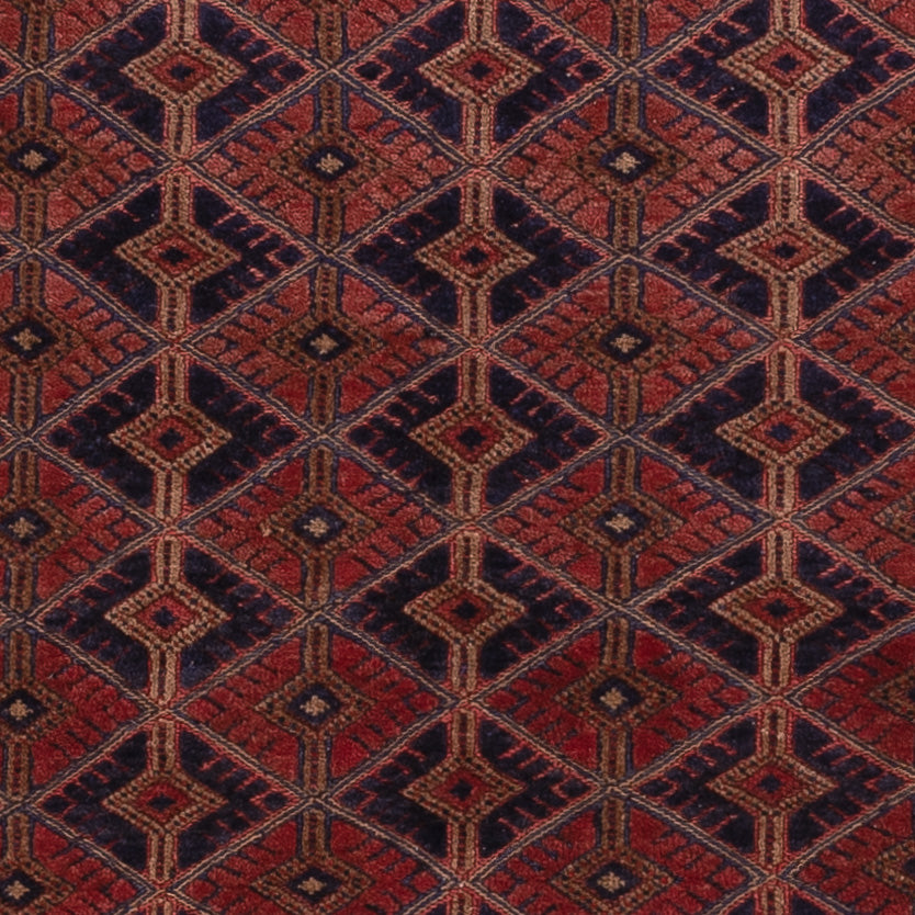Kelim Rug - Oriental - 190 x 152 cm - dark red