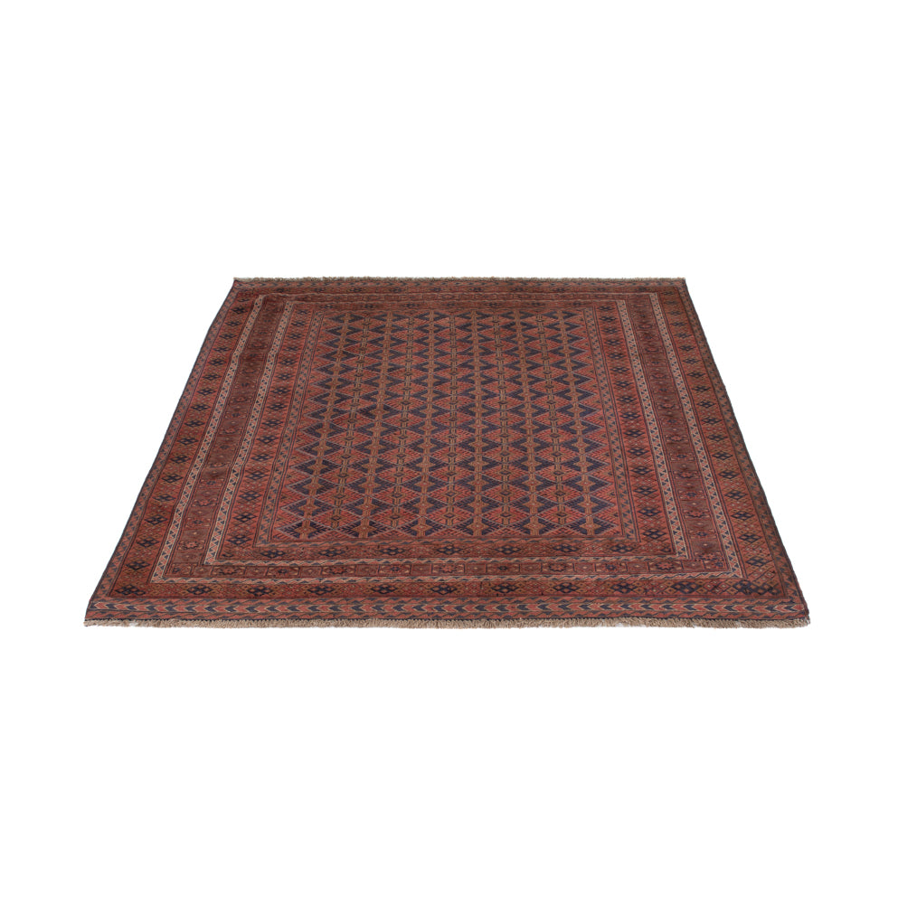 Kelim Rug - Oriental - 198 x 162 cm - dark red