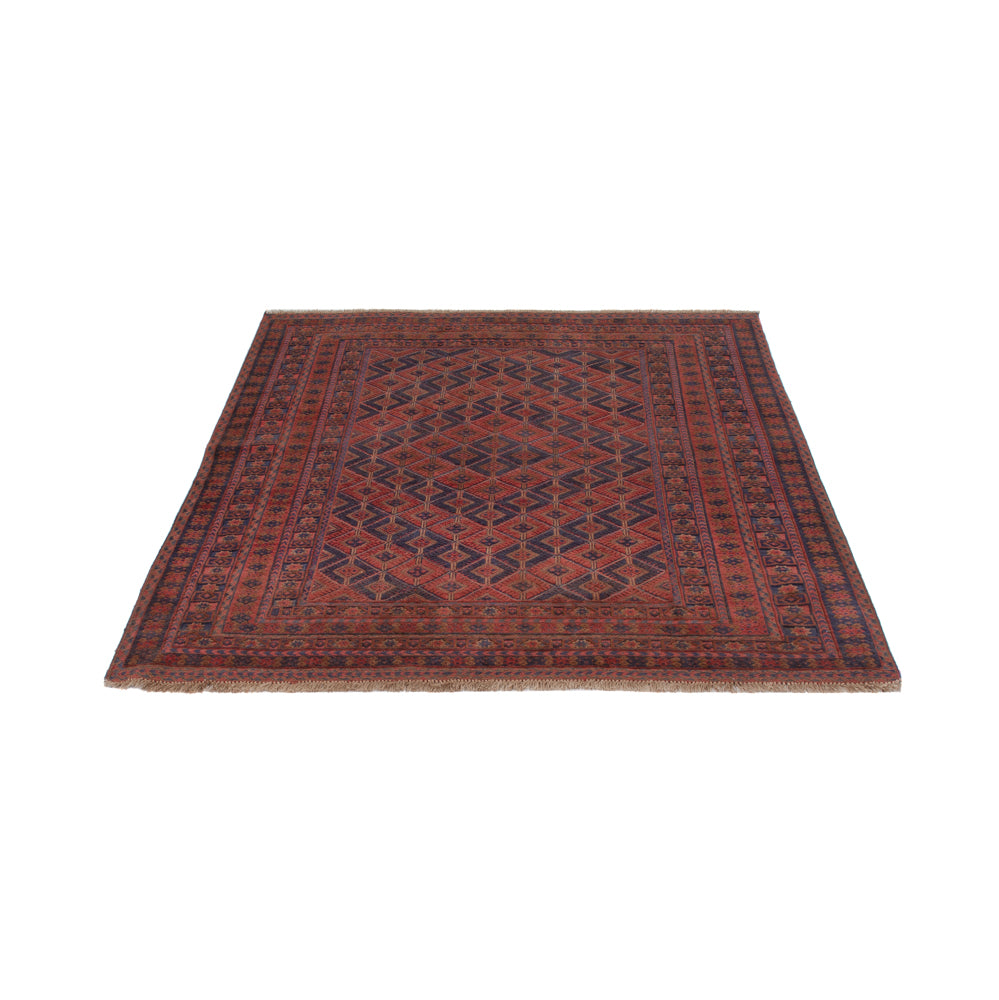 Kelim Rug - Oriental - 182 x 155 cm - dark red
