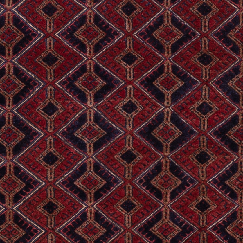Kelim Rug - Oriental - 190 x 153 cm - dark red
