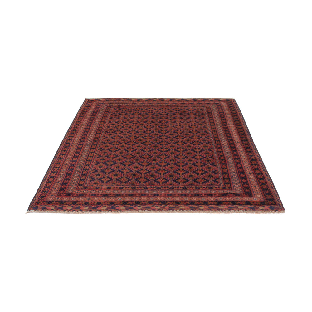 Kelim Rug - Oriental - 204 x 153 cm - dark red