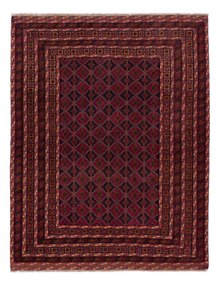 Kelim Rug - Oriental - 197 x 158 cm - dark red