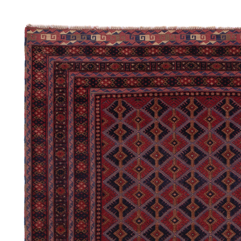 Kelim Rug - Oriental - 193 x 158 cm - dark red