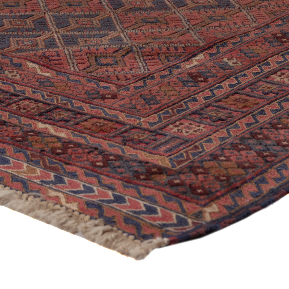Kelim Rug - Oriental - 193 x 154 cm - dark red