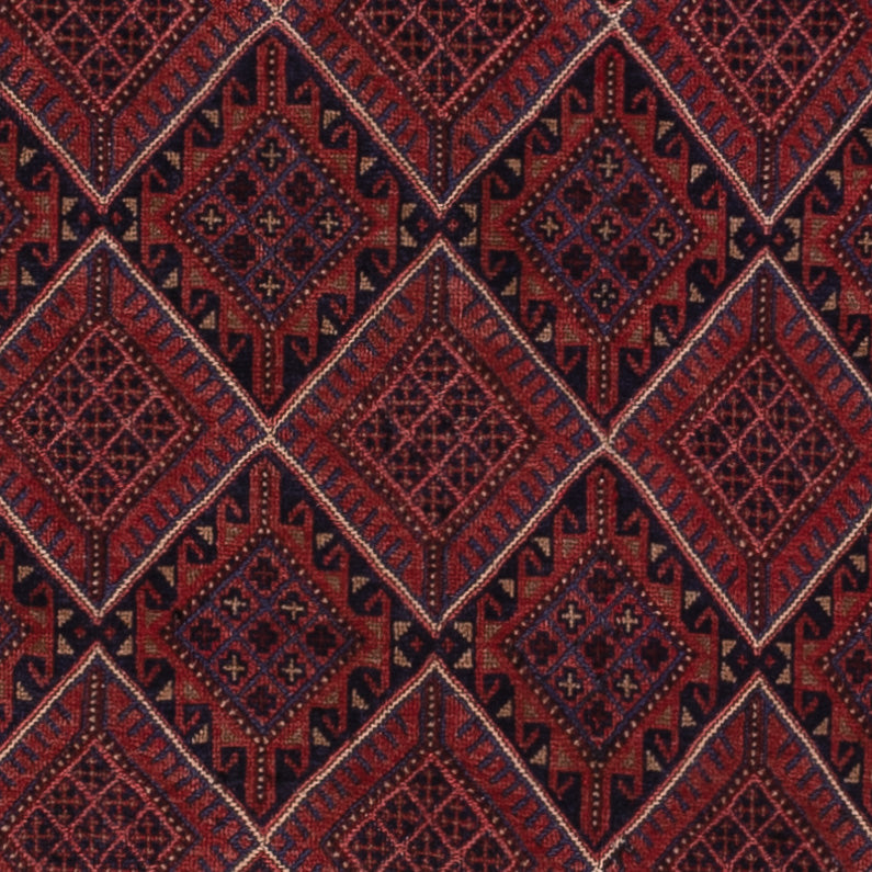 Kelim Rug - Oriental - 186 x 143 cm - dark red
