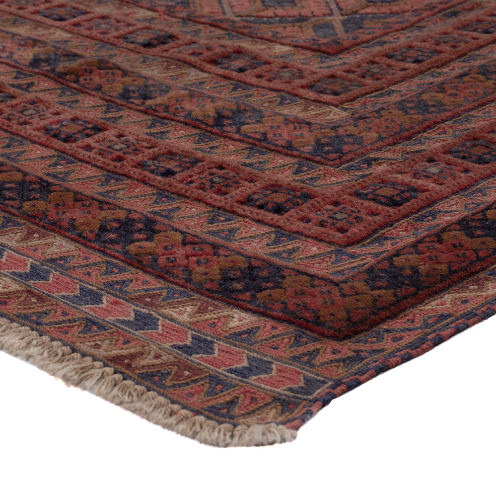 Kelim Rug - Oriental - 193 x 159 cm - dark red