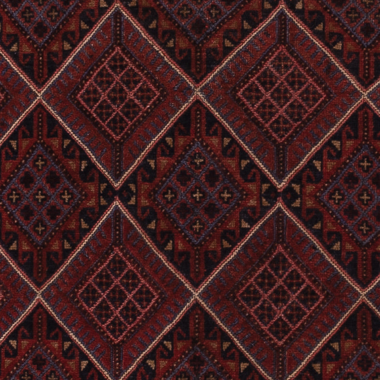 Kelim Rug - Oriental - 183 x 141 cm - dark red