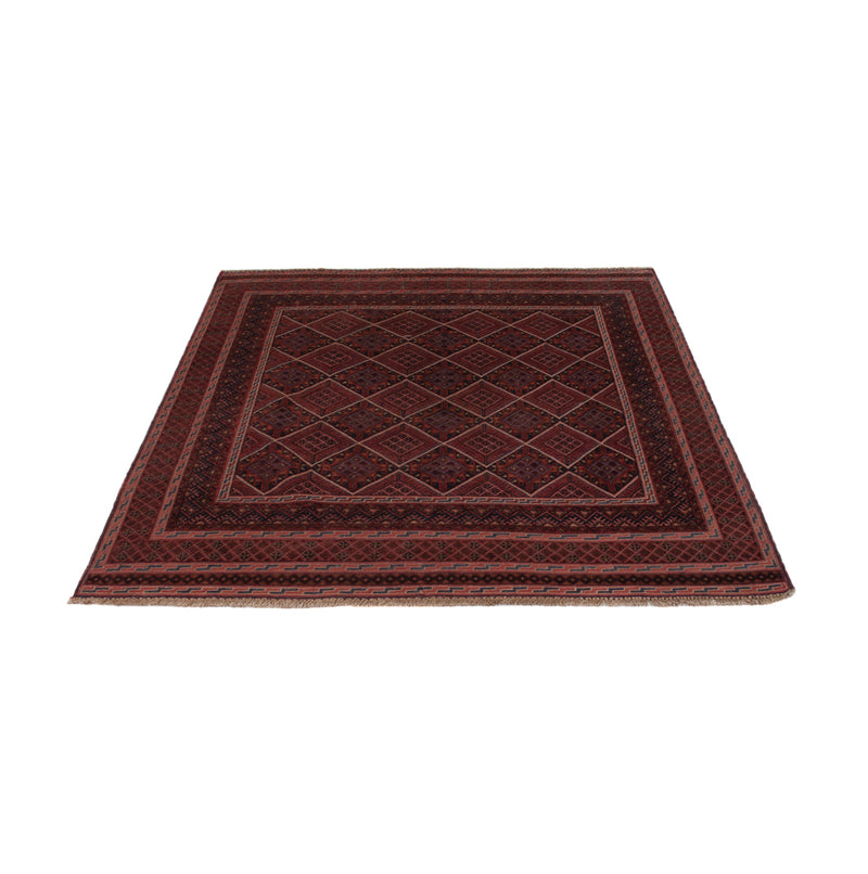 Kelim Rug - Oriental - 183 x 141 cm - dark red