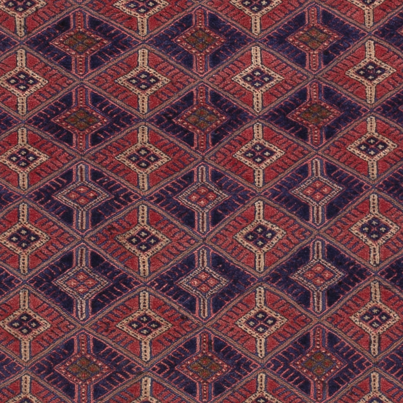 Kelim Rug - Oriental - 193 x 149 cm - dark red