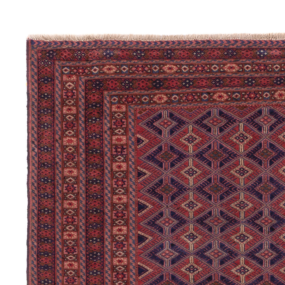 Kelim Rug - Oriental - 193 x 149 cm - dark red