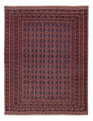 Kelim Rug - Oriental - 195 x 147 cm - dark red