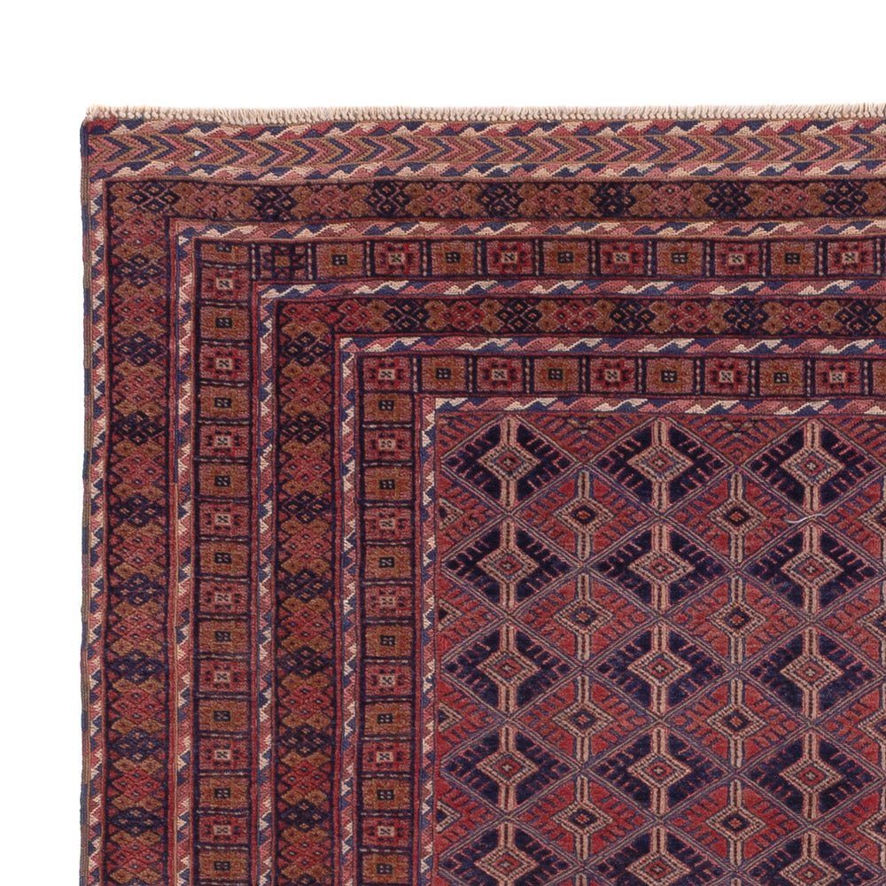 Kelim Rug - Oriental - 195 x 147 cm - dark red