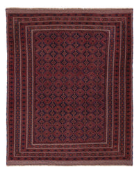 Kelim Rug - Oriental - 205 x 163 cm - dark red