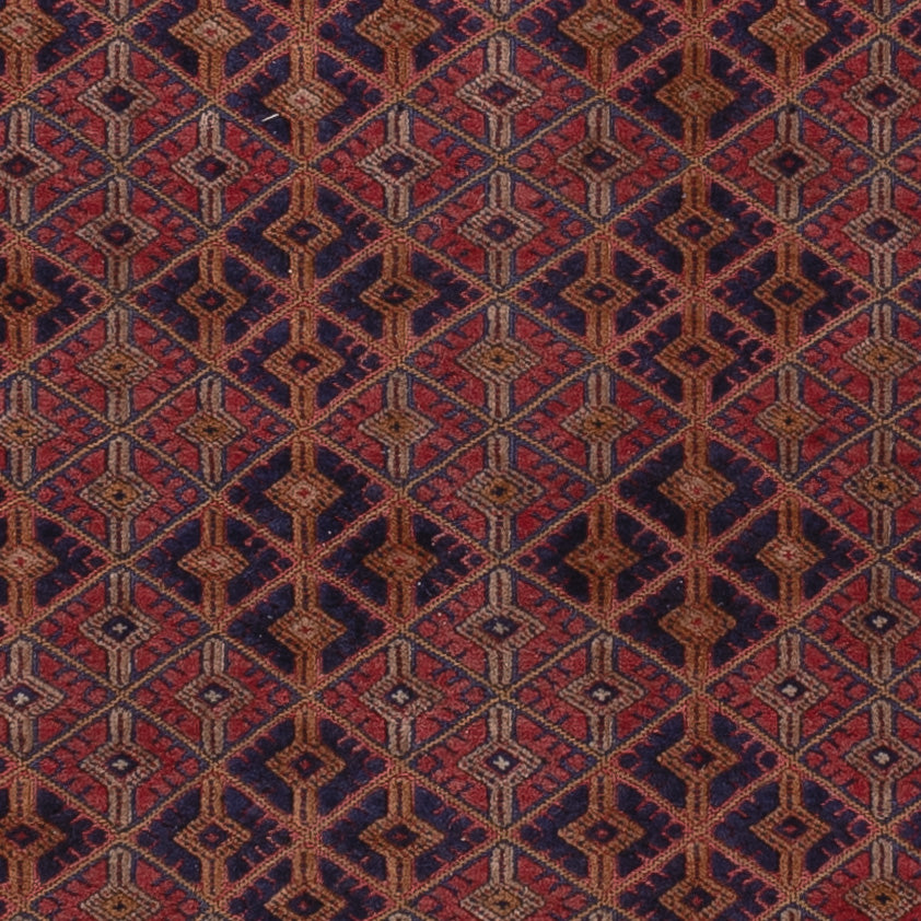Kelim Rug - Oriental - 196 x 148 cm - dark red