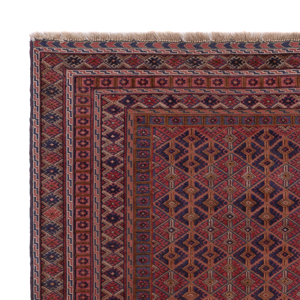 Kelim Rug - Oriental - 196 x 148 cm - dark red