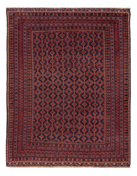 Kelim Rug - Oriental - 191 x 146 cm - dark red
