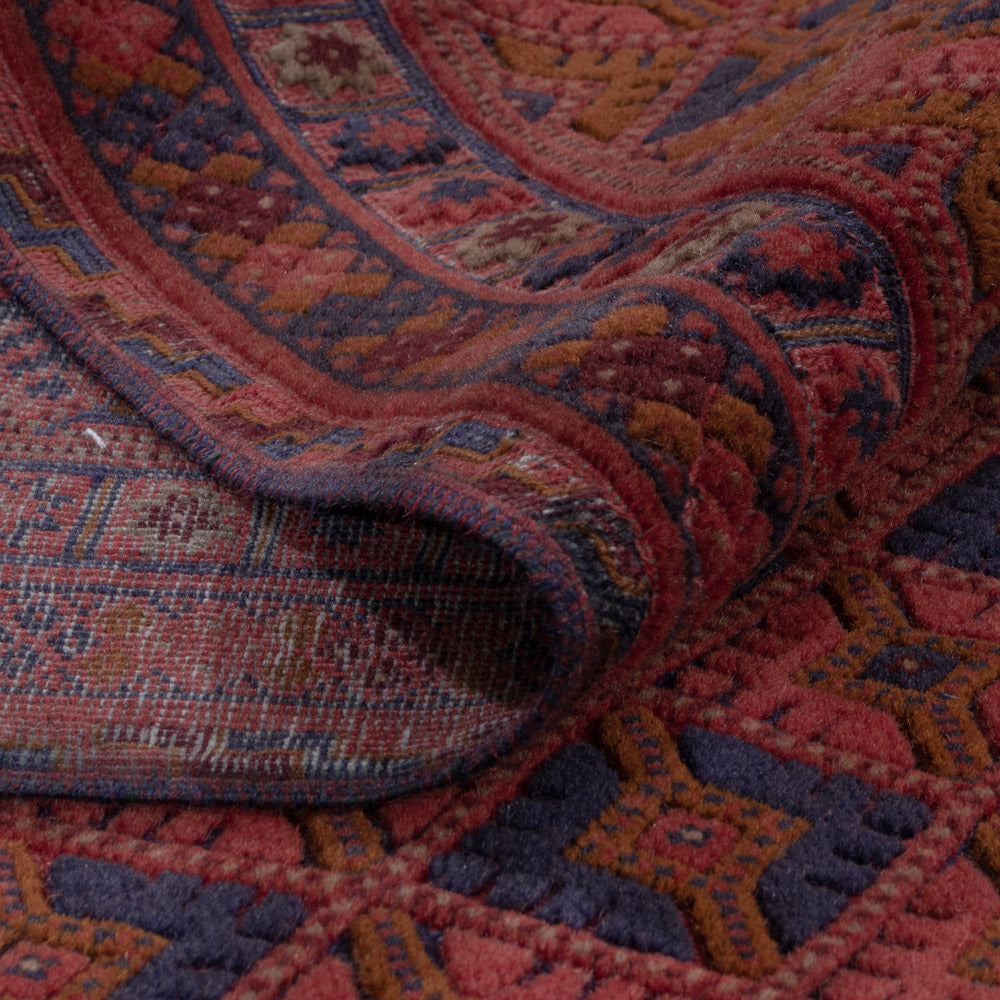 Kelim Rug - Oriental - 196 x 144 cm - dark red