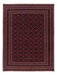 Kelim Rug - Oriental - 208 x 159 cm - dark red