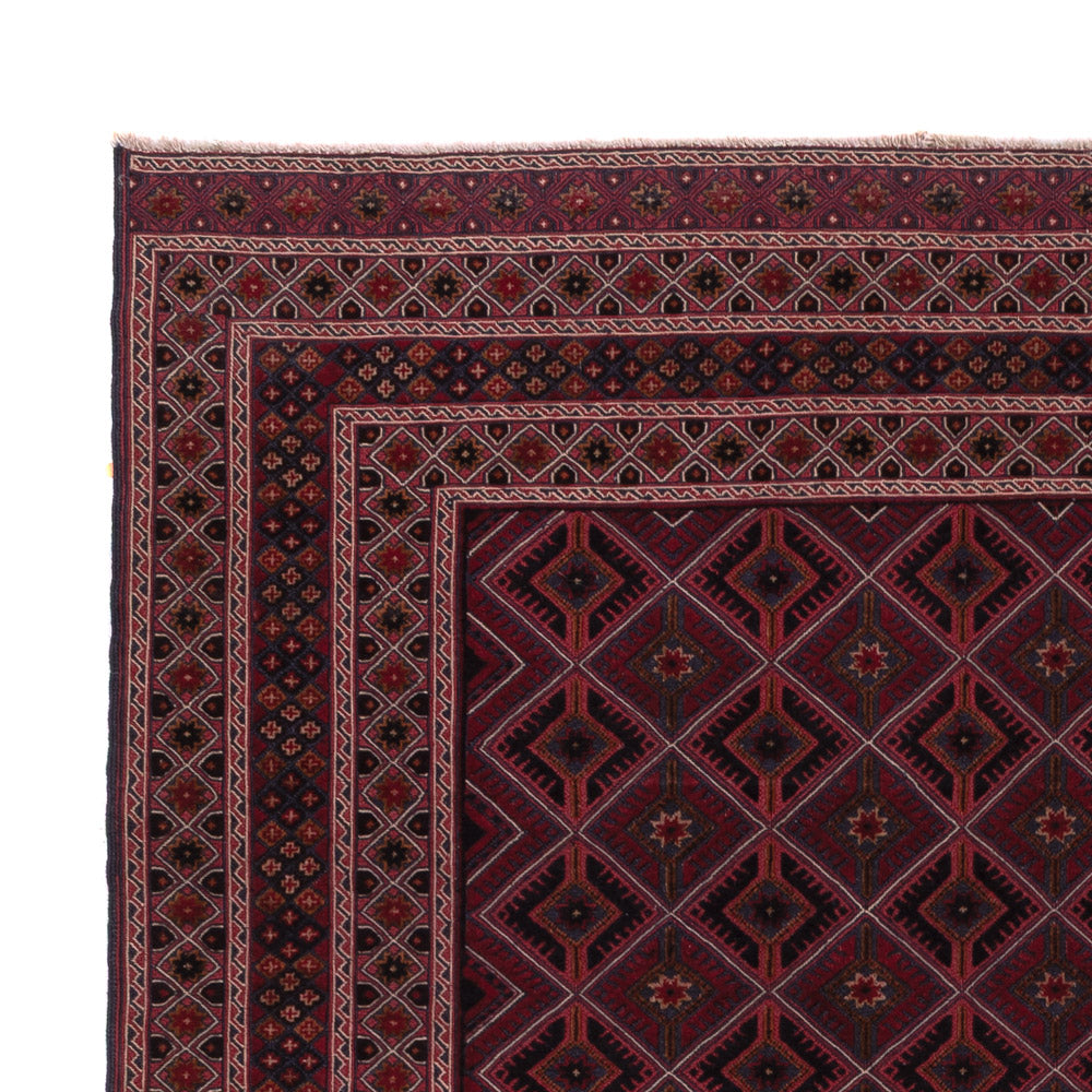 Kelim Rug - Oriental - 208 x 159 cm - dark red