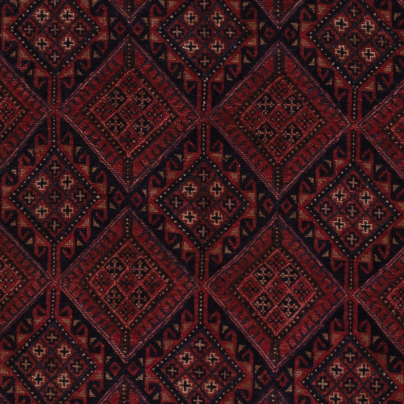 Kelim Rug - Oriental - 195 x 139 cm - dark red