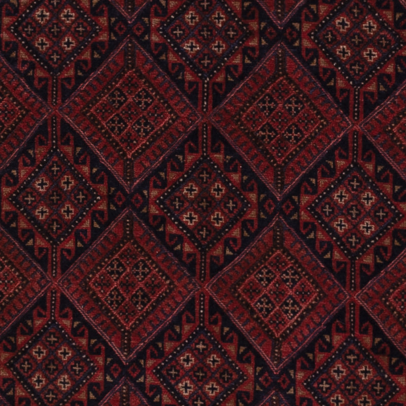 Kelim Rug - Oriental - 195 x 139 cm - dark red