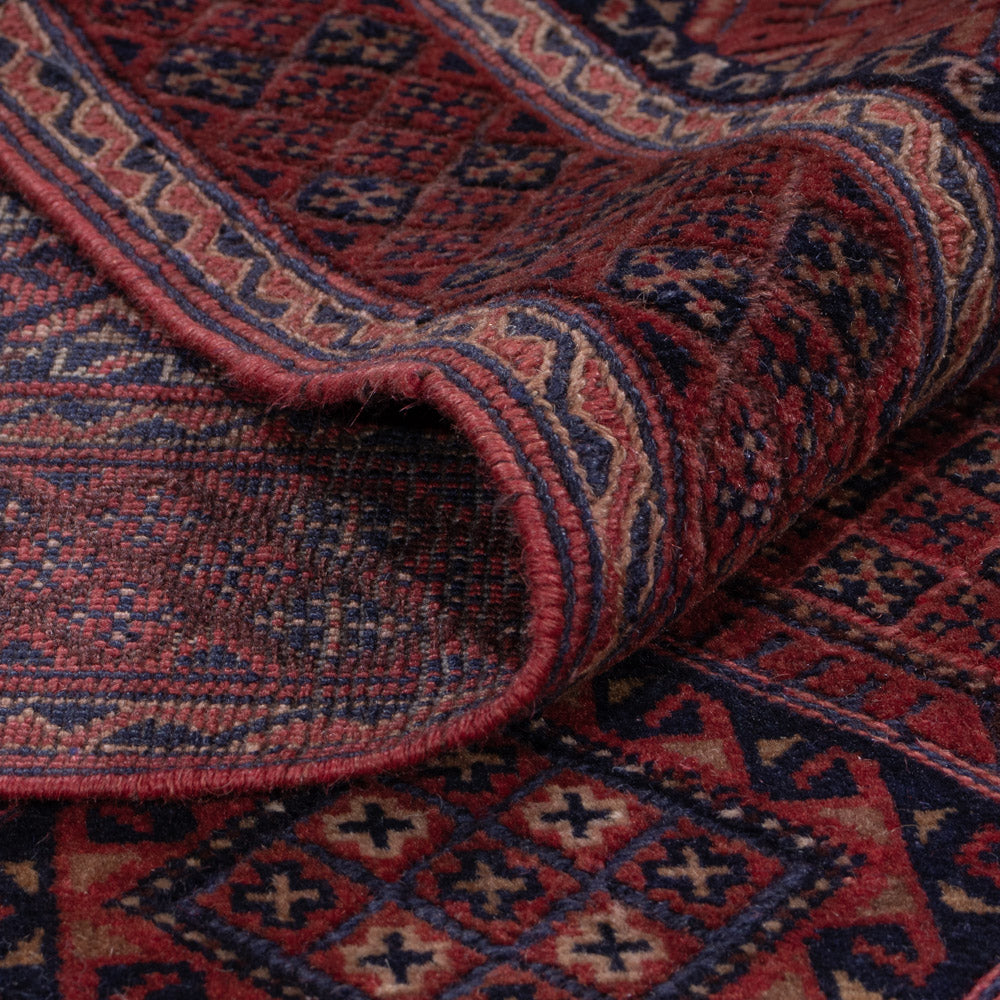 Kelim Rug - Oriental - 195 x 139 cm - dark red