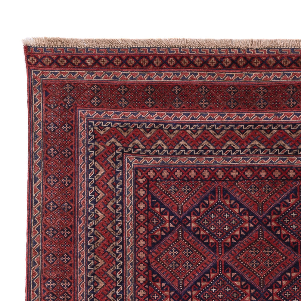 Kelim Rug - Oriental - 192 x 148 cm - dark red
