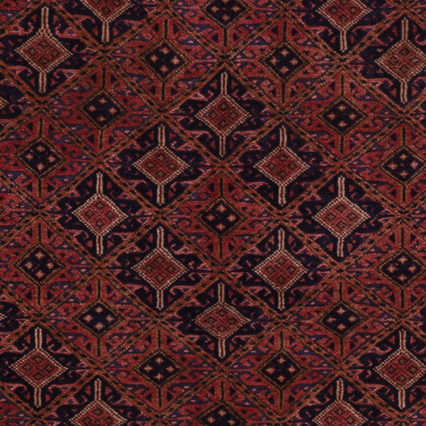 Kelim Rug - Oriental - 197 x 161 cm - dark red