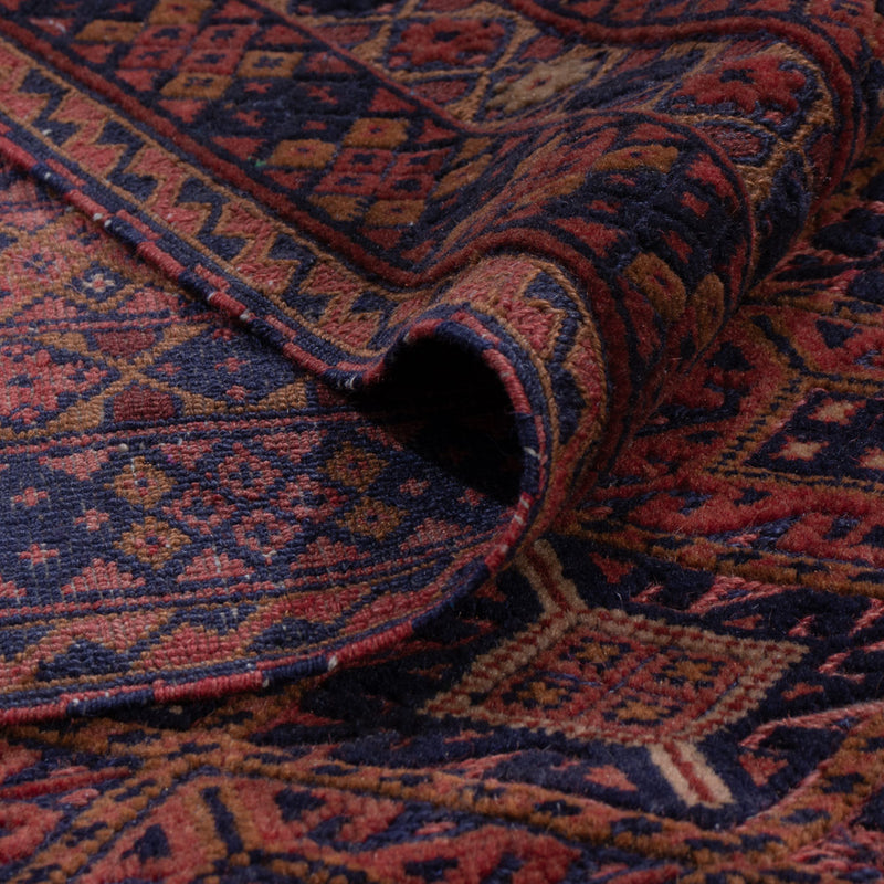 Kelim Rug - Oriental - 197 x 161 cm - dark red