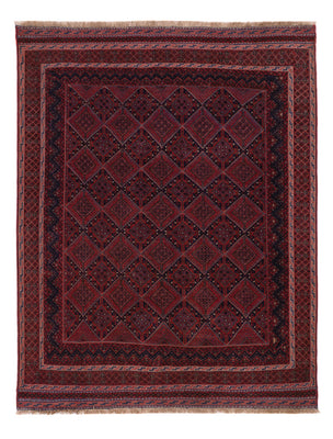 Kelim Rug - Oriental - 182 x 137 cm - dark red