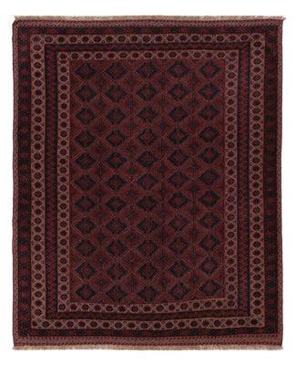 Kelim Rug - Oriental - 197 x 165 cm - dark red