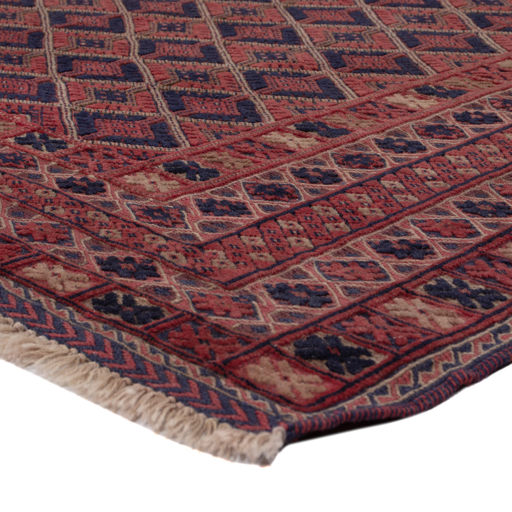 Kelim Rug - Oriental - 209 x 151 cm - dark red