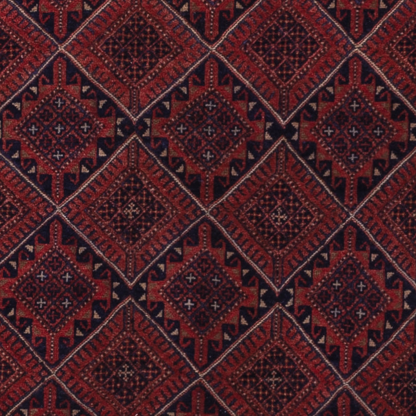Kelim Rug - Oriental - 186 x 143 cm - dark red
