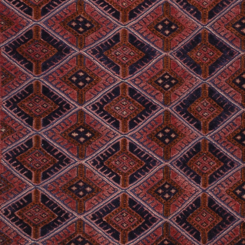 Kelim Rug - Oriental - 198 x 155 cm - dark red